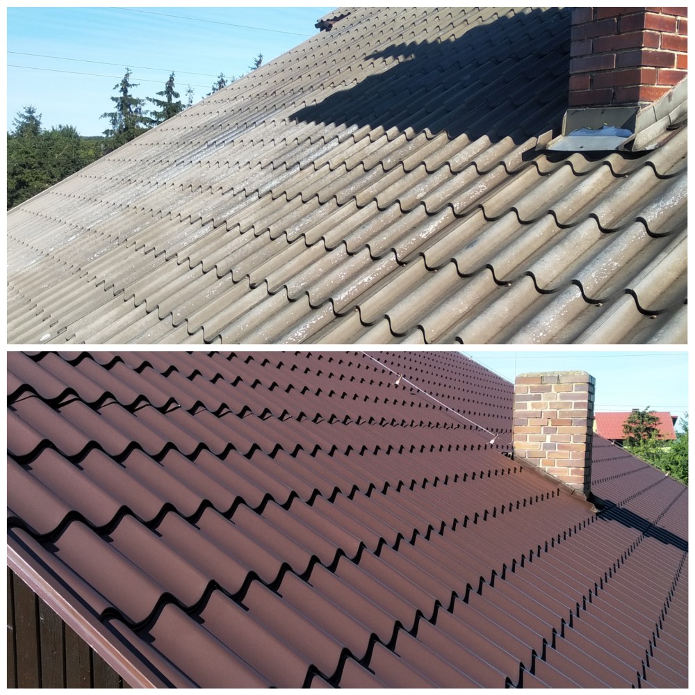 Mycie i malowanie dachów Poznań Śrem Wielkopolska