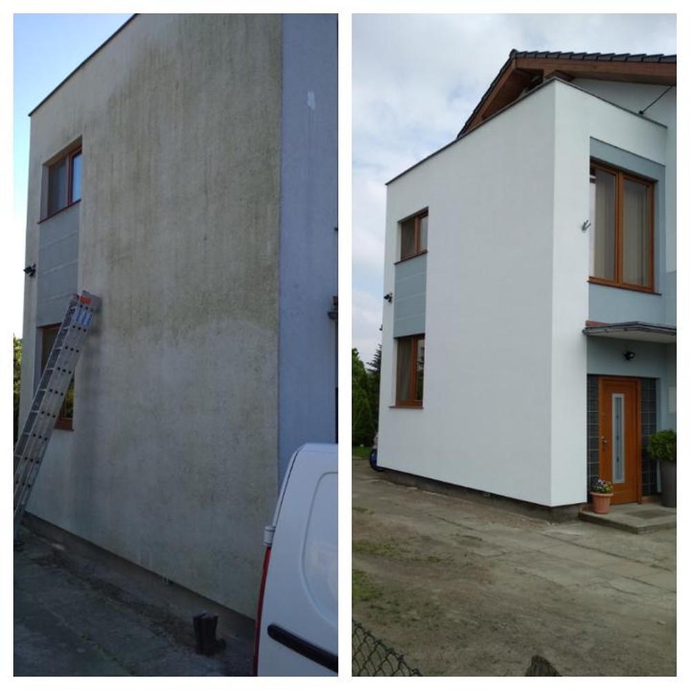 Mycie i malowanie elewacji Poznań Śrem Wielkopolska